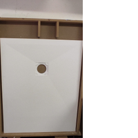 piatto doccia in marmoresina bianco