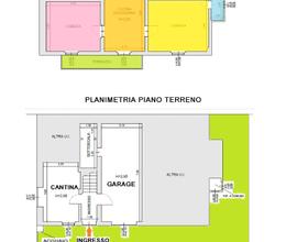 Appartamento 110 mq con garage e cantina