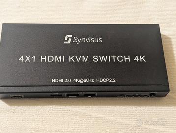 4X1 HDMI KVM SWITCH 4K
