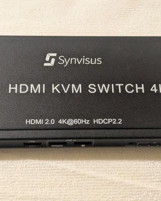 4X1 HDMI KVM SWITCH 4K