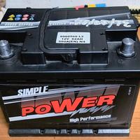 Batteria Auto 12 Volt 62AH 500 A Spunto