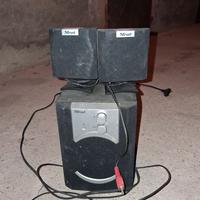 cassa musicale stereo PC cuffie