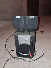 cassa musicale stereo PC cuffie