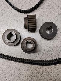 Pulegge in metallo flangiate 5M