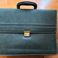 Valigetta Pierre Cardin in pelle verde