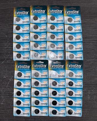 BATTERIE A BOTTONE PILE CR1632 3V LITIO EXTRASTAR