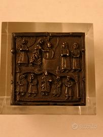 Formella in bronzo Portale San Zeno N° 5