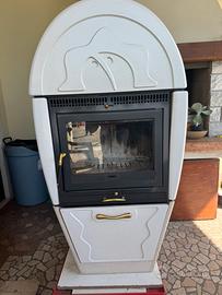 Stufa a legna piazzetta