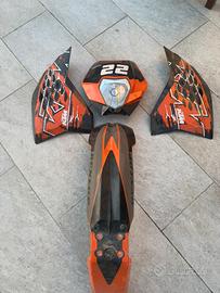 Kit plastiche ktm exc 2008
