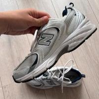 New Balance 530 Bianche Blu 40.5 Nuove Originali