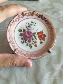 piattino con decorazione floreale LIMOGES