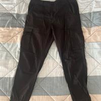 Pantaloni cargo neri