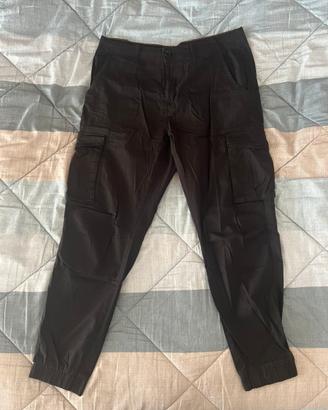 Pantaloni cargo neri
