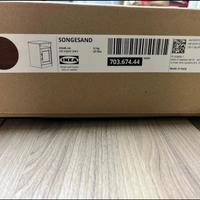 Comodino Ikea songesand marrone