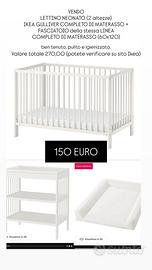 LETTINO E FASCIATOIO IKEA GULLIVER