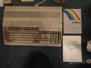 amiga 500 plus + giochi e accessori