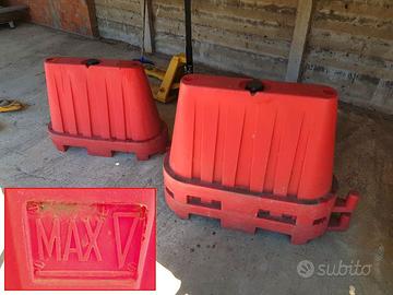 3 barriere stradali new jersey usate