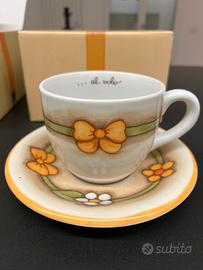 Coppia Tazze Grandi THUN con Piattini