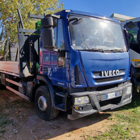 Iveco eurocargo 160e22 pianale e gru