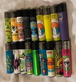 18 accendini clipper originali