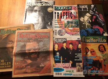 Riviste musicali (Mucchio, ecc). LEGGI DESCRIZIONE