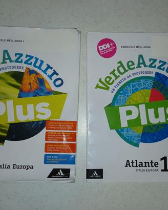 Libri Verde Azzurro Plus 1 + atlante