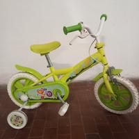 bici con rotelle fino a 36 mesi