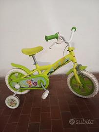 bici con rotelle fino a 36 mesi