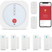 alarmYISEELE Allarme casa, Wifi Sistema di Allarme