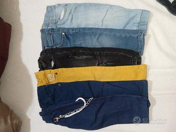 lotto pantaloni bambino 12mesi