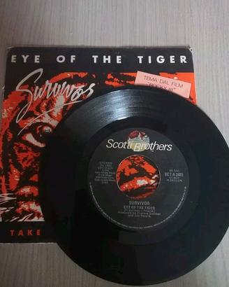 Vinile 45 Giri Eye Of The Tiger Survivor 