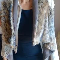 giacchino smanicato in pelliccia murmasky