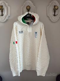 Felpa con cappuccio  EA7 / Milano - Cortina 2026