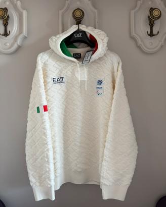 Felpa con cappuccio  EA7 / Milano - Cortina 2026