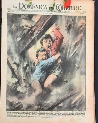 Domenica del Corriere 1954 11 aprile Bomba H