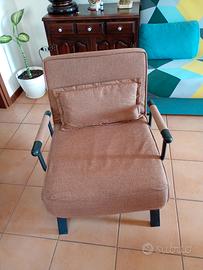 poltrona letto singolo 