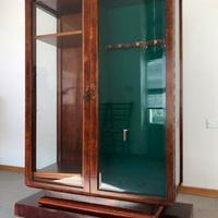 Vetrina armadio per fucili , fuciliera epoca