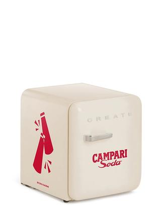 Frigorifero CREATE Retro Fridge 48L colore Beige.