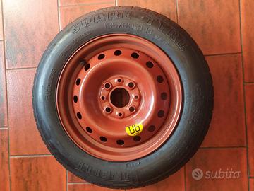 Kit Pirelli Ruotino di Scorta 135 80 13 Fiat Panda