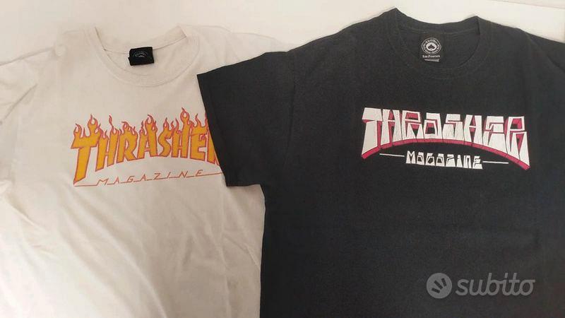 Maglia thrasher bianca deals