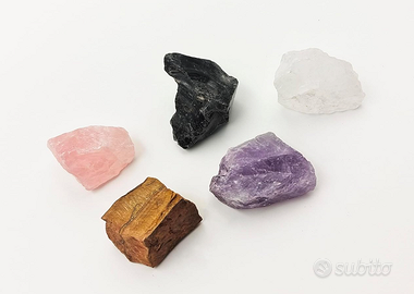 Pietre Naturali Grezze 5 Pezzi da 20-30 mm – Crist