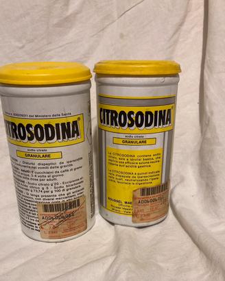 2 Citrosodina da collezione, farmaci Vintage