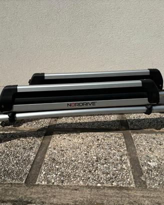 Barre tetto portatutto + portasci