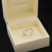 SALVINI SOLITARIO ORO BIANCO 18KT BRILLANTE 0.25CT