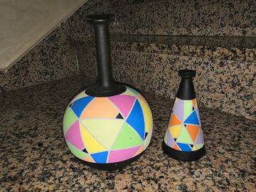 Coppia di vasi in coccio