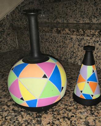 Coppia di vasi in coccio