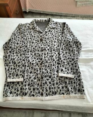 Giacca in pesante maglia fantasia 