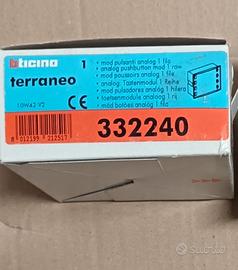 332240 Modulo pulsanti Bticino analogico con 4 pul