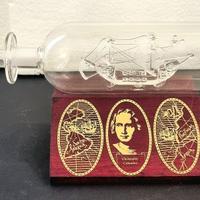 C: Colombo "Santa Maria" - Veliero vetro soffiato-