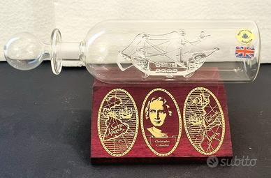 C: Colombo "Santa Maria" - Veliero vetro soffiato-